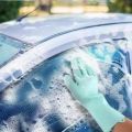 Bizzy Magic Washing gloves with scrubber, silicon gloves, washing glove Gloves for kitchen / washing gloves for girls washing gadgets dish washing gloves dish washer scrub gloves kitchen accessories kitchen tools. 