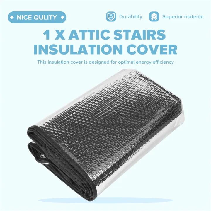Attic%20Stairs%20Insulation%20Cover%20Reflective%20Radiant%20Barrier%20Reflects%2095%25%20of%20Radiant%20Heat%20RV%20Stair%20Heat%20Shield%2025x54x11In%20for%20Pull%20Down%20Stairs%20-%20Image%202