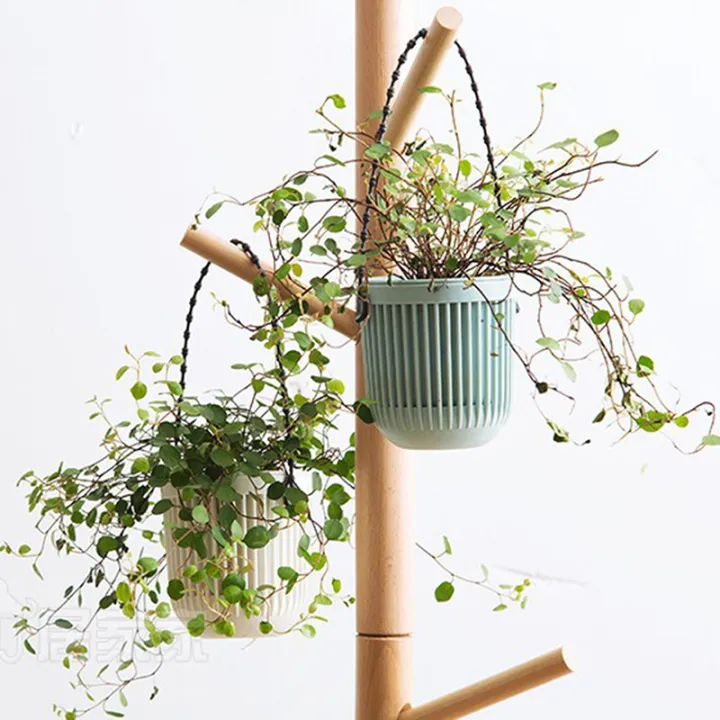 Double-layer%20Hanging%20Plant%20Holder%20Lazy%20Water%20Plastic%20Basket%20Wall%20Flower%20Pot%20Mystic%20-%20Image%202