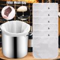 Practical Drawstring Soybean Milk Filter Bag Reusable Easy Clean Fruit Juice Filter Fine Mesh Wine Water Filterate Pouch Kitchen Gadgets. 