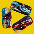 1pc Marvel Anime Spider-Man Iron Man Captain America Superhero 3D Pencil Case Student Stationery Box Large Capacity Pencil Case. 