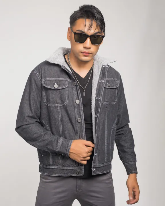 LOGO%20Men's%20Denim%20Jacket%20-%20Image%202