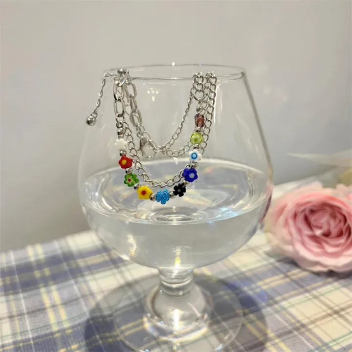 Unique%20Design,%20Dopamine%20,%20New%20Style%20for%20Fashionable%20Girls%20and%20BFFs,%20%20Double-layer%20A146%20Hot%20Trend:%20Bracelets%20and%20Colorful%20Glass%20Flower%20Bracelets%20-%20-%20Image%207