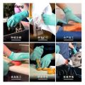 Wenefang Pink Disposable Nitrile Gloves Waterproof Anti-static Durable Black/White Latex Gloves For Kitchen Cook Beauty Salon XS 50/20PCS. 