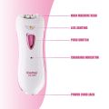 Kemei Epilator Rechargeable Women Hair Remover Shaver Km-290R. 