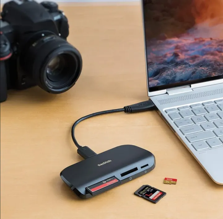 SanDisk%20Extreme%20Pro%20Usb-C%20Card%20Reader%20USB%203.0%20SDDR%20A631%20-%20Image%202