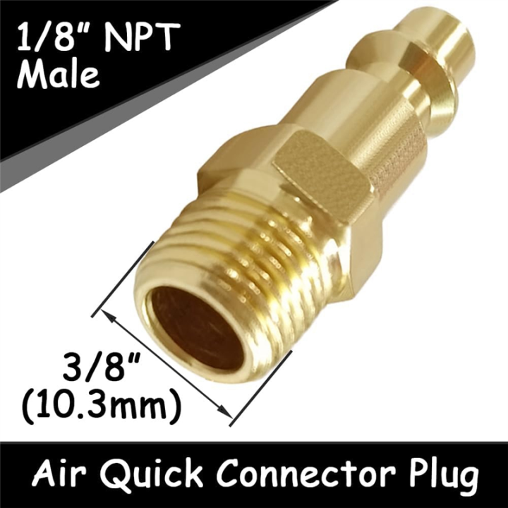 Brass%20Industrial%20Air%20Hose%20Connect%20Plug%20Air%20Compressor%20Pneumatic%20Coupler%20Fitting%20Adapter%201/8%20Inch%20NPT%20Male-6PCS%20-%20Image%206