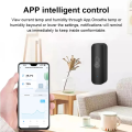 (GGBR)-Tuya Smart Temperature and Humidity Sensor WiFi APP Remote Monitor for Smart Home Var SmartLife Work with Alexa. 