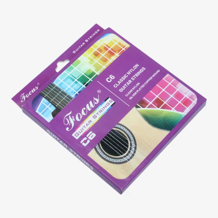 Multicolor%20Color%20Foicus%20C6%20Classical%20Nylon%20Guitar%20Strings%20-%20Image%203