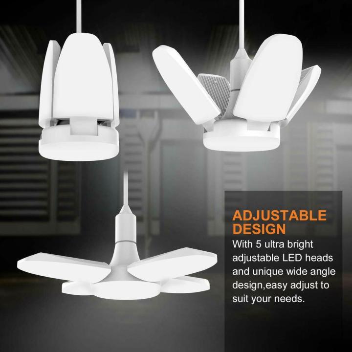Super%20Bright%204%20Fan%20Blade%20Foldable%20LED%20Bulb%20Ceiling%20Light%20-5W%20-%20Image%202