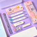 Likovie Cat Paw Design Office Supplies Adorable Cat Paw Stationery Set for School Office Perfect Gift for Cat Lovers Includes Eraser. 