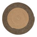 NAMUNY Japanese Style Woven Carpet Round Floor Mat Simple Coffee Table Mats Bedroom Living Room Sofa Floor Rugs(S). 