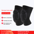2PCS Thickened Sports Anti-Collision Sponge Knee Pads Elastic Knee Pads Support Fitness Equipment Basketball Volleyball Knee Pads Anti-slip Knee Pads. 
