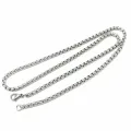 Simple Silver Plated Necklace For Men | Fashion Metal/Alloy Material Minimalist Chain Necklace For Men. 