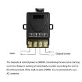 1 Set 433 MHz 220V 30A Water Pump Remote Control Switch Water Pump Wireless Remote Control Switch. 