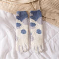 Stripe socks Women's socks Cozy socks Home floor socks Cute socks Cartoon socks Paw socks Girls socks  socks for Sleeping socks Indoor socks Cosy home. 