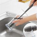 Difutagui Cleaning Brush Glass Cup Brush Bottle Long Handle Stainless New style Steel 1pc Bottle Brush Cup Wash Glass Cleaner Kitchen Tools. 