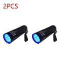 SSD Flashlight stain urine pet light flashlight LED mini zoom flashlight UV9LED new 2025 LEDLIGHT can UV light 9 flashlight detector tools. 