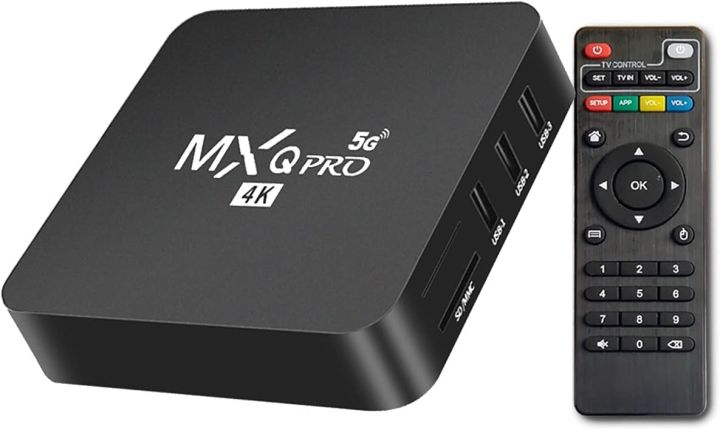 MXQ Pro 2+16 GB Android 11.1 Tv Box, NetTv, Wifi, Screen Cast