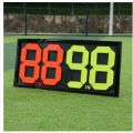 Outdoor Football Substitution Cards Soccer Scoreboard Football Number Card Double-sided Display 4-digit Scoreboard. 