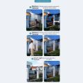 Human Body Induction Bidirectional Clip Solar Motion Sensor Light 3 Modes 360° Adjustable Outdoor Light Wireless Simulation Camera Fence Clip On Light Street Lighting. 