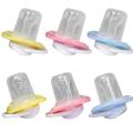 Baby Nipple Food Grade Silicone Pacifier Round Head Infant Newborn Soother Orthodontic  Free Safe  Care. 