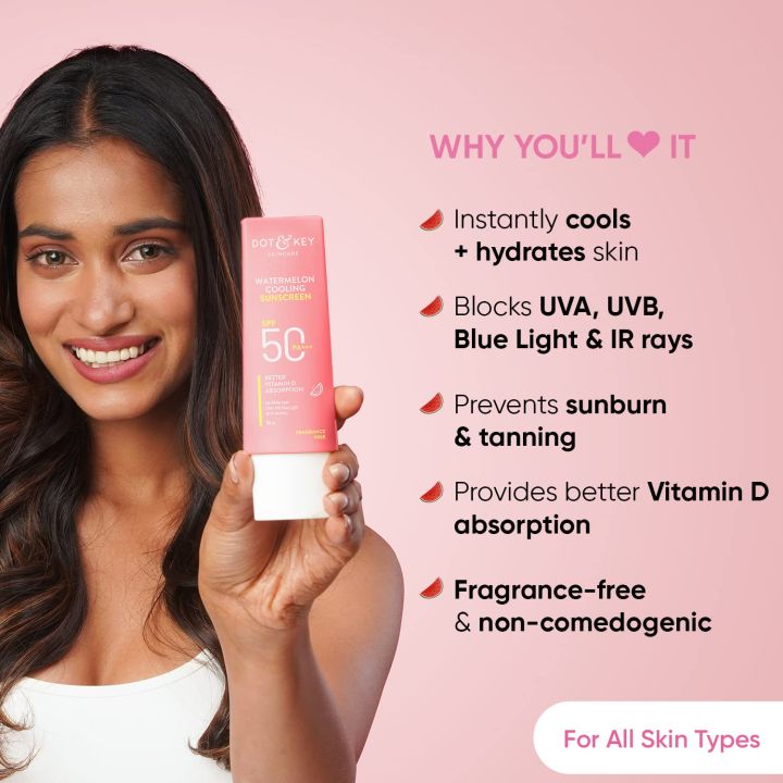 Dot%20&%20Key%20Watermelon%20Hyaluronic%20Sunscreen%20SPF%2050%20PA+++,%2050gm%20-%20Image%203