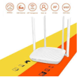Tenda 600Mbps Wifi Router With 4X 6Dbi High-Gain Omnidirectional Antennas/Beamforming+/Easy Setup/App Control Whole-Home Coverage (F9). 