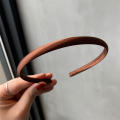 Thin Hair band Elegant Candy color Satin Headband Jelly Slim Hair accessories for Daily wear Party Wedding Girls' night out Summer accessory. 