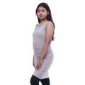 Cotton Round Neck Sleeveless Bodycon Dress With Inner Sando  For Women. 