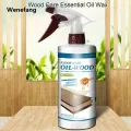 Wenefang 500ml liquid floor wax Hardwood Floor Cleaner Household Powerful Wood floor Luster Booster Natural Plant Oil wood waxing care. 