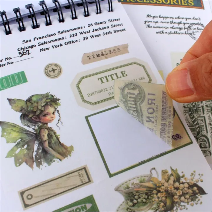 Junk%20Journal%20Supplies%20Vintage%20Stickers%20for%20Scrapbooking%20Stickers%20Book%20for%20Journaling%20-%20Image%207