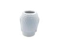 Ceramic Planter Gautam Buddha Shape Flower Pot Gift-White 5 INCH (White)  Vase Glazed Ceramics  Cases. 