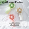 Wenefang Handheld Fan Portable 1.5V AAA Operated Small Fan for Outdoor Travel. 