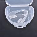 1 Pc Dental Mouth Guard Stop Teeth Grinding Bruxism Eliminate Clenching Sleep Aid Prevent Molar Braces Tool Silicone With Box. 