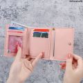 WeihonghunfeiFifty percent discount Factory Outlet 2024 Korean version of the new ladies' purse short creative fashion purse student buckle coin purse. 