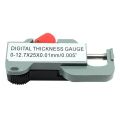 fasdaga 2X Portable Precise Digital Thickness Gauge Meter Metal Tester Micrometer 0 to 12.7mm. 