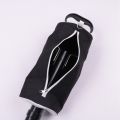 Retriever Pocket Scooping Device Storage Bag Zipper Pick Up Bag Golf Ball Pick Up Bag Golf Gifts for Men Black. 