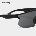 Wenefang 2025 New [ New ] Fashion Riding Glasses Outdoor Sports Glasses One-Piece Large Rim Sunglasses Mercury Colorful Sunglasses. 