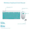 Portronics Key2-A Combo of Multimedia Wireless Keyboard & Mouse, Compact Light-Weight for PCs, Laptops and Smart TV. 