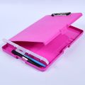 Modeow Strong Lock File Organizer 3-in-1 Clipboard Pencil Case File Storage Box with Lock Organize Files Easily File Folder Organizer. 