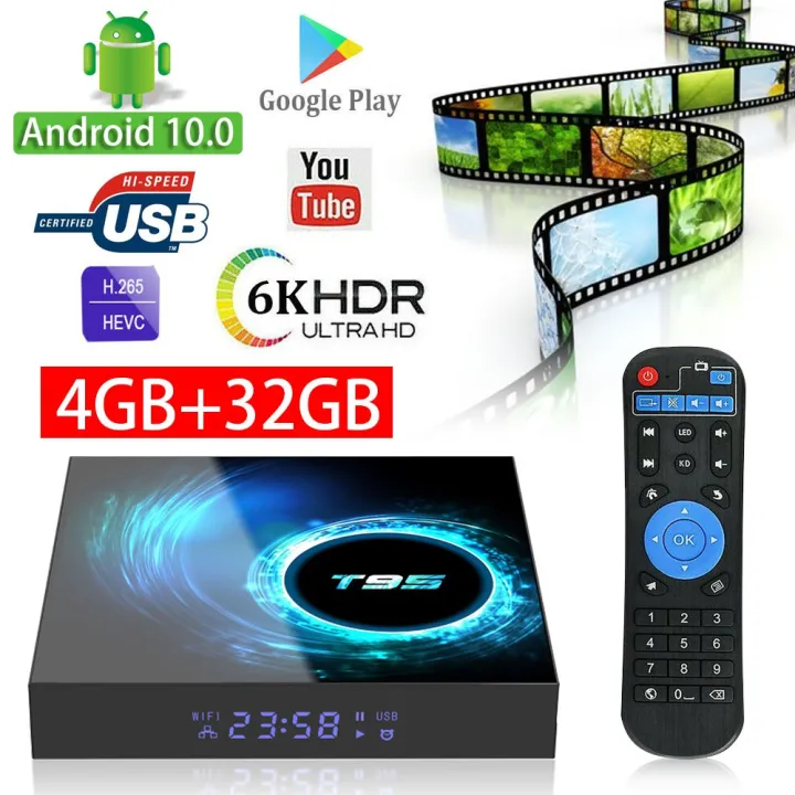 TV%20Box%20Android%2010.0,%20X98H%20Android%20TV%20Boxes%204GB%20RAM%2032GB%20ROM%20H616%20Quad-core%2064-bit%20-%20Image%203