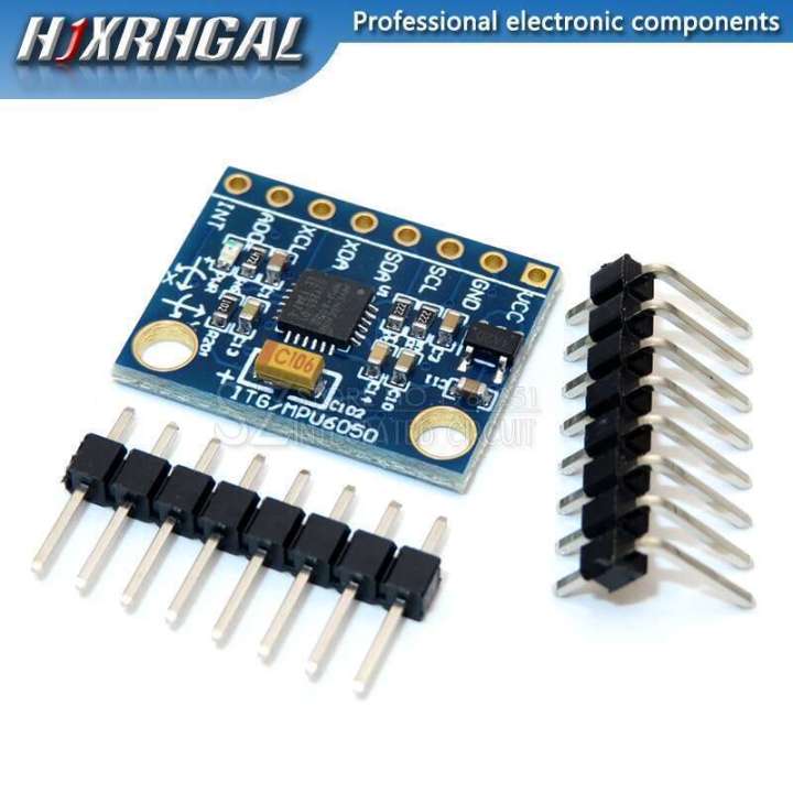 GY-521 MPU-6050 MPU6050 analog gyro sensors+ 3 Axis Accelerometer ...