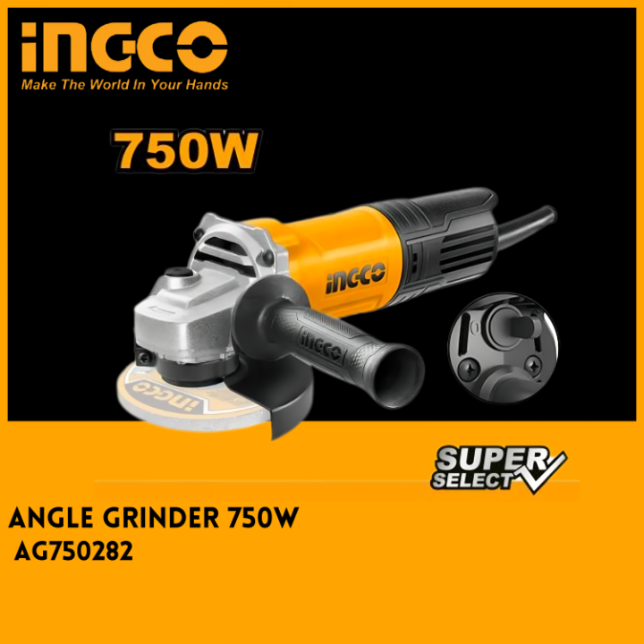 Ingco Brand New Angle Grinder 750W AG750282