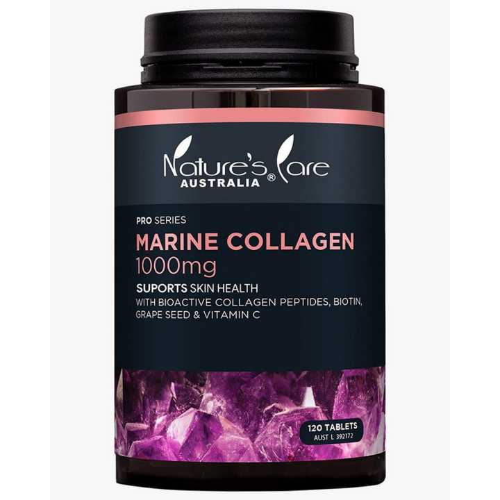 Nature's Care Australia Marine Collagen 1000mg, 120 Tablets