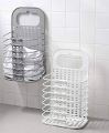 Foldable Dirty Clothes Basket Wall Hanging Laundry Basket (Colour May Vary). 