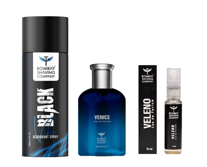 Bombay Shaving Company Venice Perfume for Men, 100ml With Black