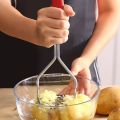 Potato Masher, Potato Masher Stainless Steel, Heavy Duty Mashed Potatoes Masher Kitchen Tool For Bean, Avocado, Vegetable Masher. 