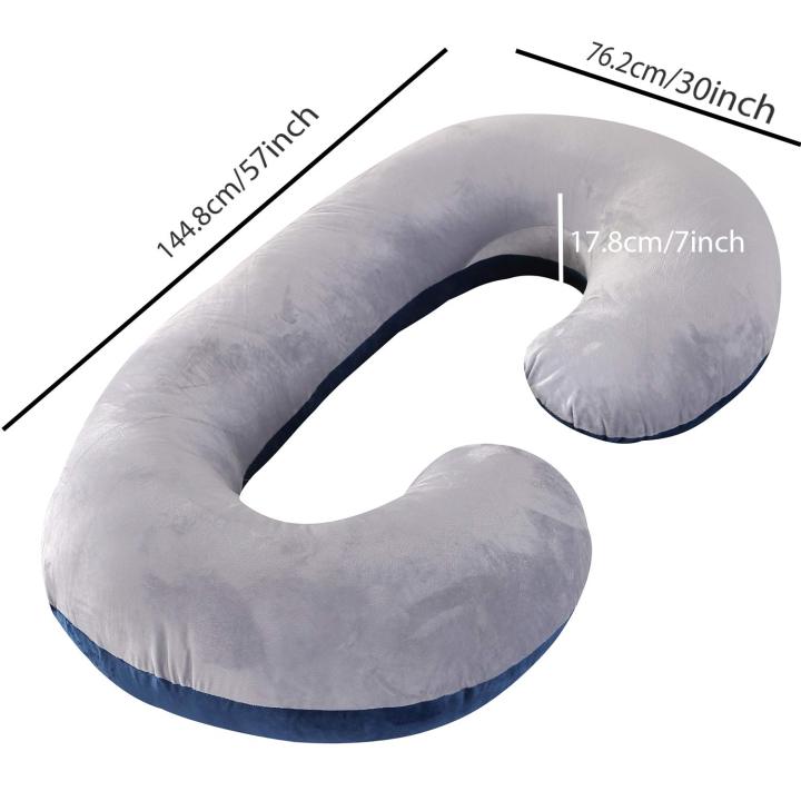 C Shaped Pillow, Body Pillow