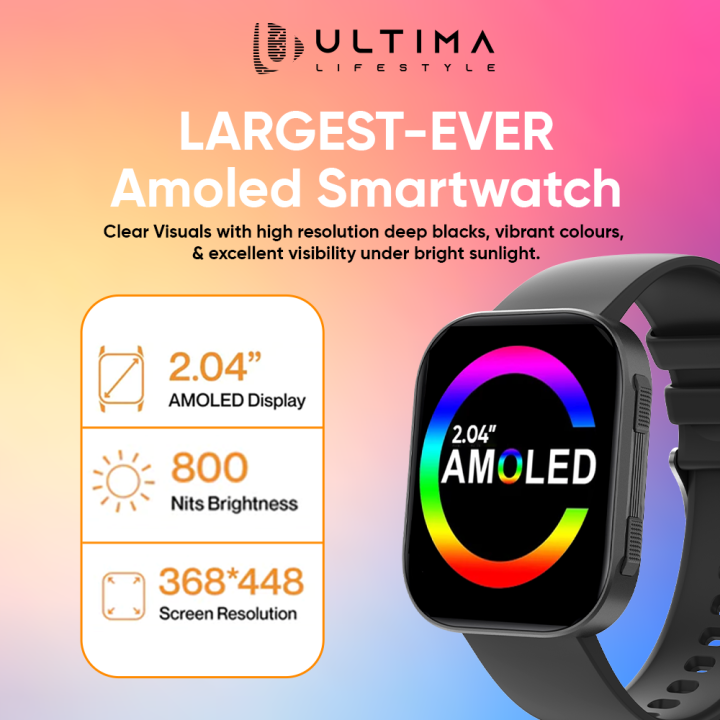 Ultima%20Nova%20Pro%20with%202.04"%20Amoled%20Display,%20Bluetooth%20Calling%20Smartwatch,%20IP68%20Waterproof,%20Always%20On%20Display%20with%20Zinc%20Alloy%20Meta%20Frame%20Smart%20Watch%20-%20Image%205